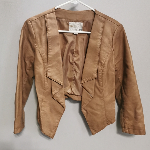 Dynamite Faux Leather Jacket